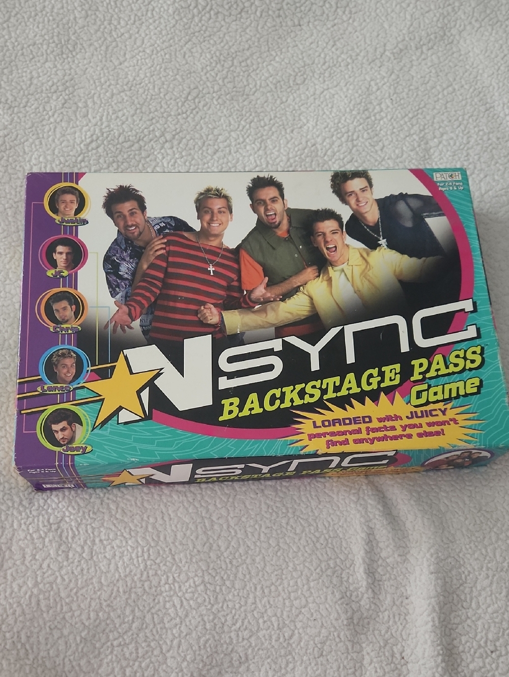 Nsync nostalgia board game Y2K